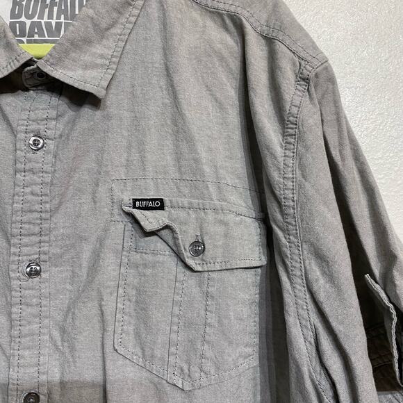 Buffalo David Bitton Shanley Button Front Shirt Size 2XL - Picture 3 of 11